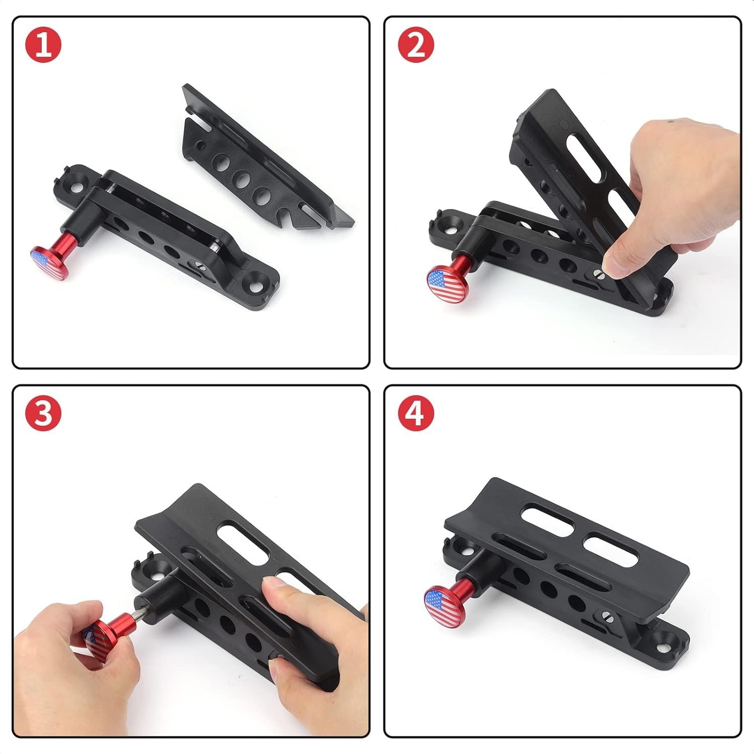 Universal Fire Extinguisher Mount Holder Bracket, Adjustable Quick Release Ro...