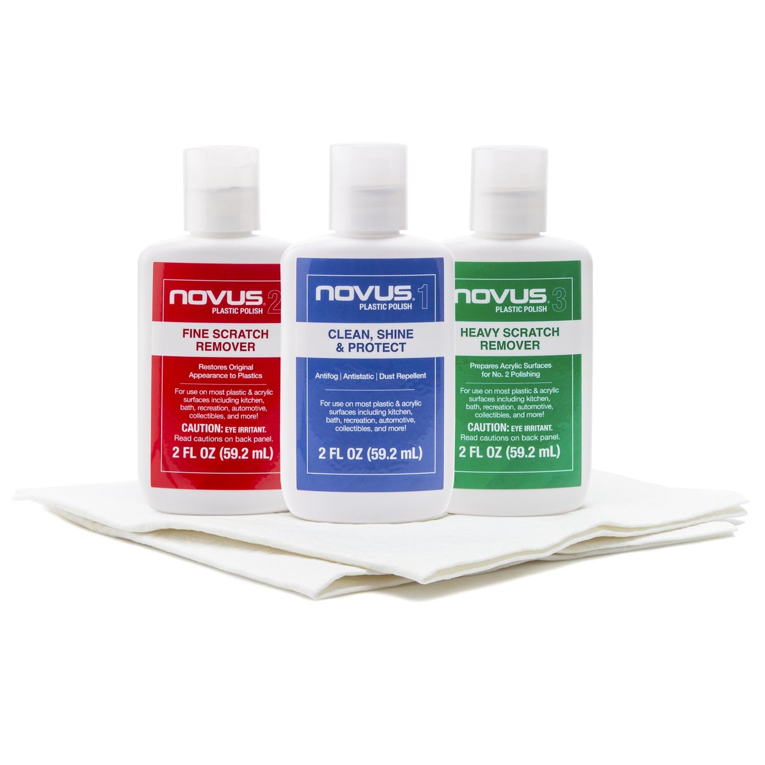 7136 Plastic Polish Kit 2 Oz.