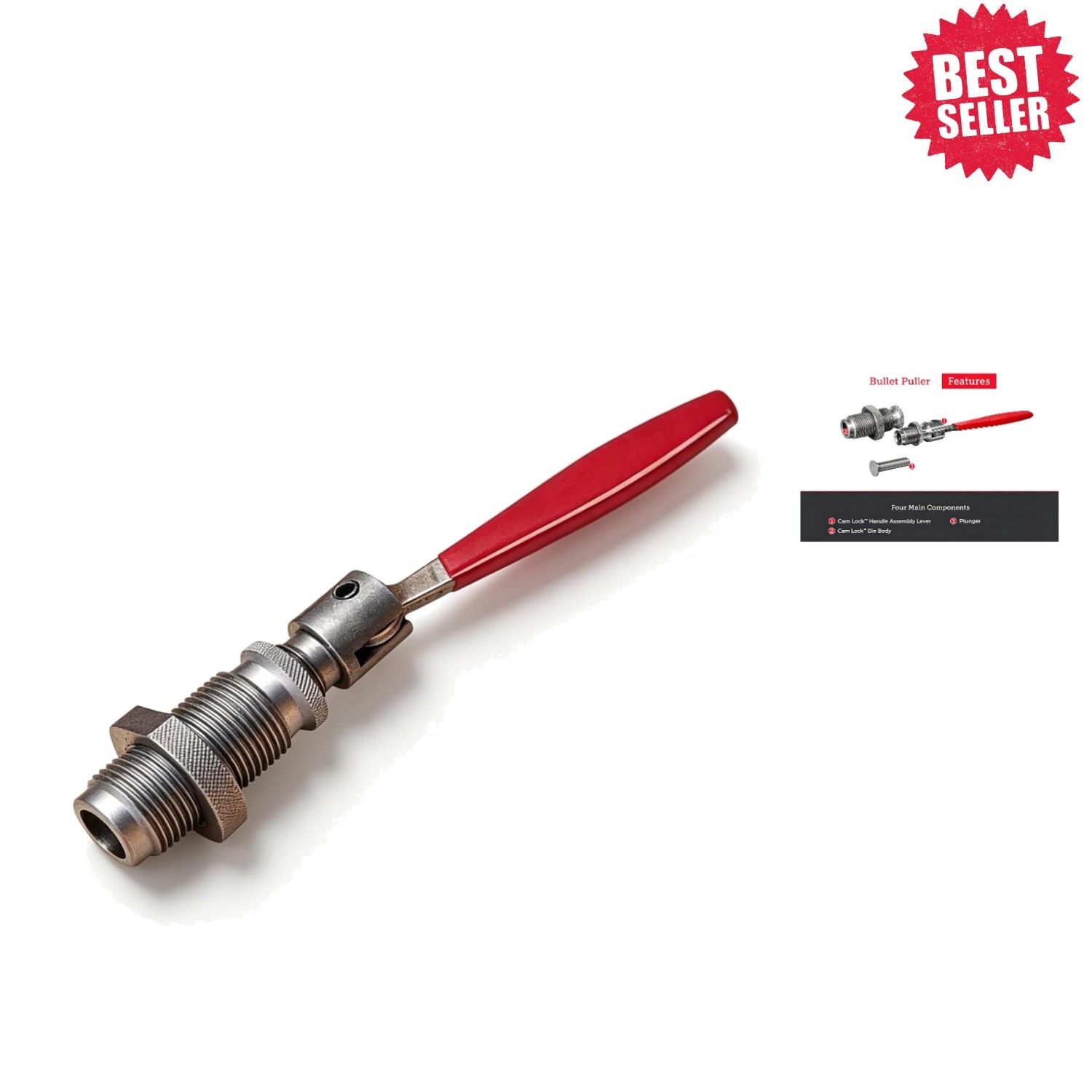 Efficient Reload Device - Hornady Cam Lock Puller 050095 for Multiple Calibers