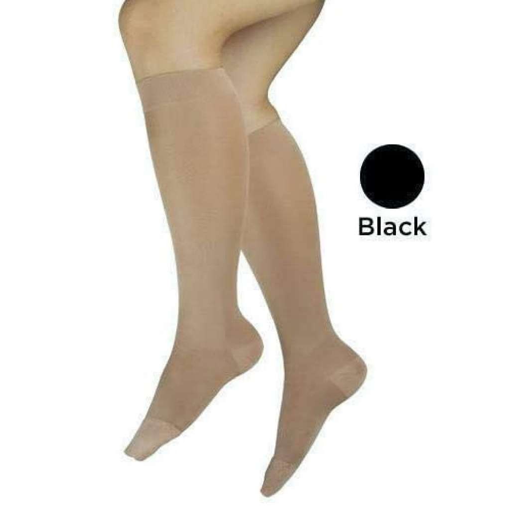 Blue Jay Women's Knee Highs 15-20 Black Large
