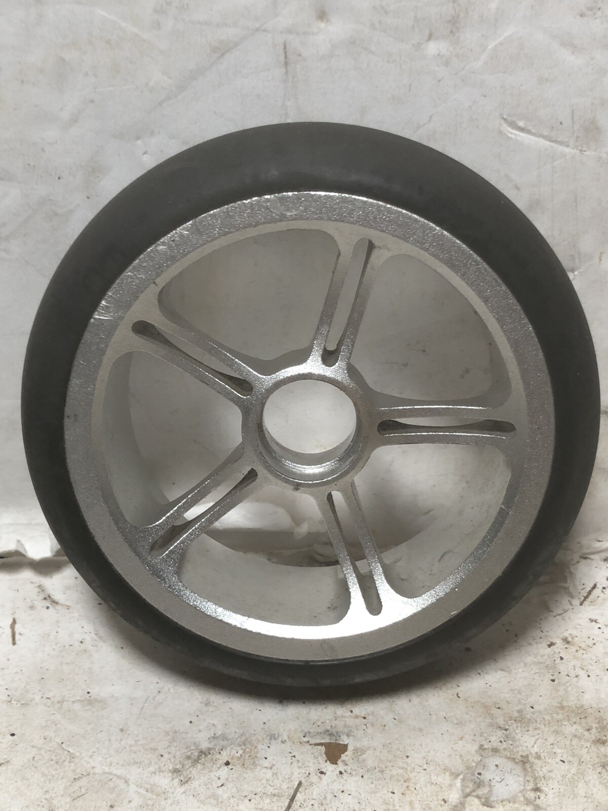 5” single Soft Rool Caster For Wheelchair