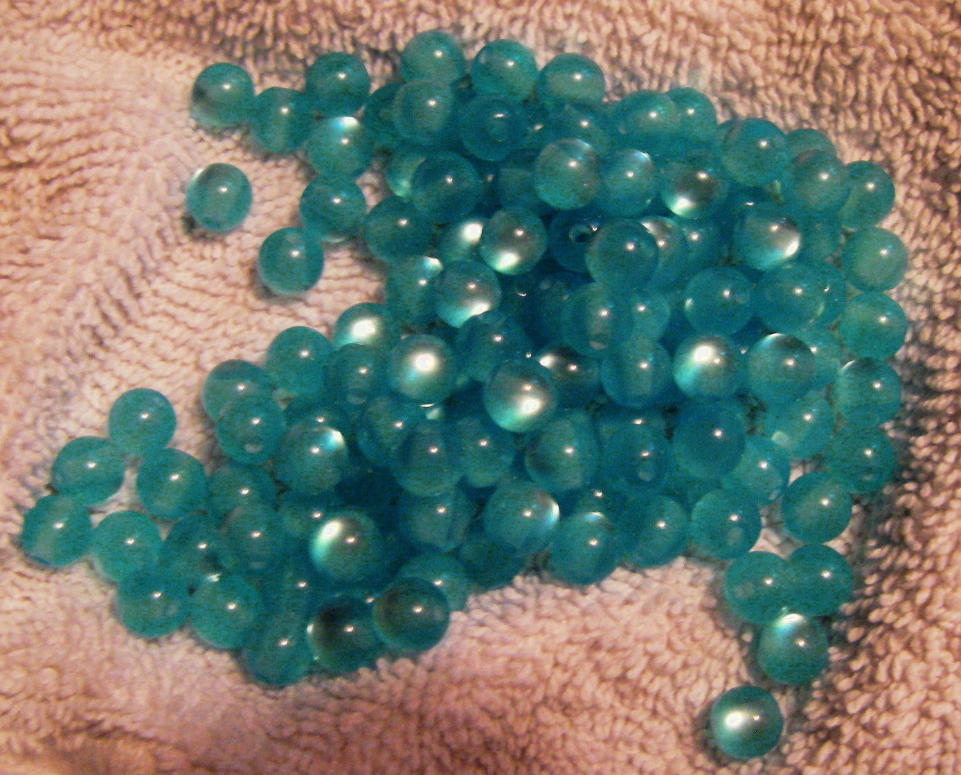 Fly Fishing Premium Trout/Salmon /Steelhead Beads 8 Mm 25Ct Steelhead Blue USA