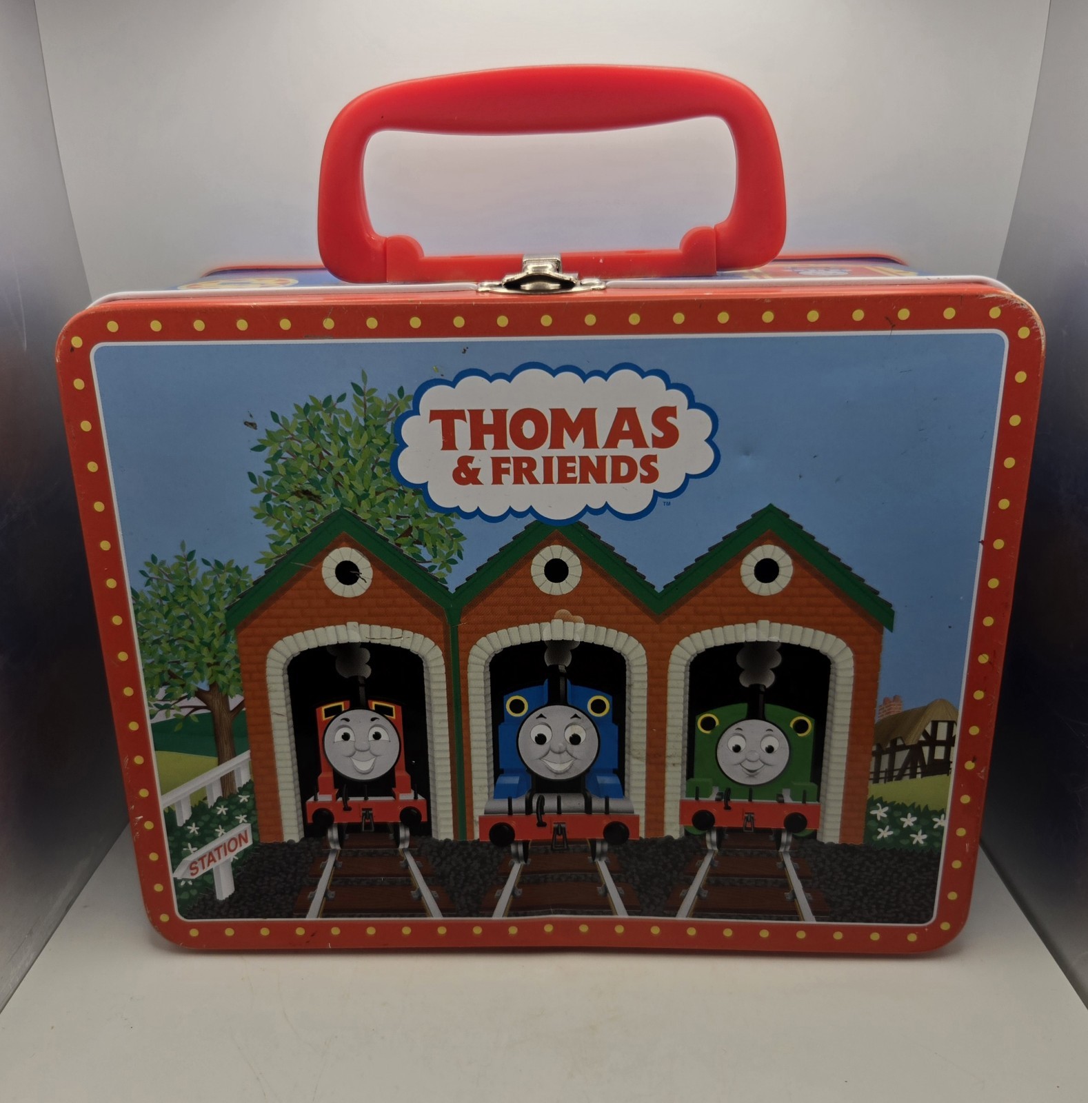 Vintage 2001 Limited THOMAS & FRIENDS Metal Lunchbox ~ Thomas the Tank Engine 🚂