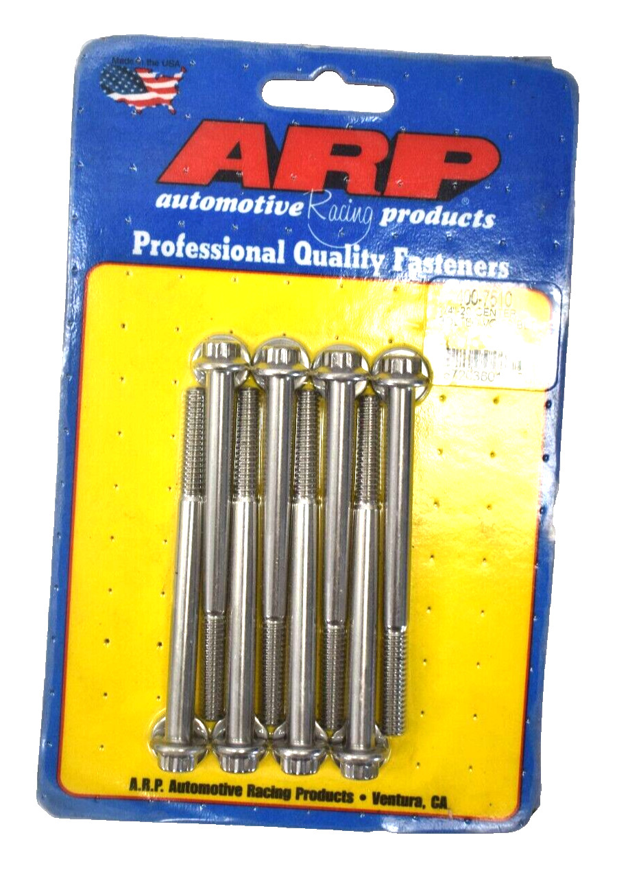 ARP Bolted Valve Cover Bolt Kit Stainless Steel 12 Point Head 1/4"-20 400-7510