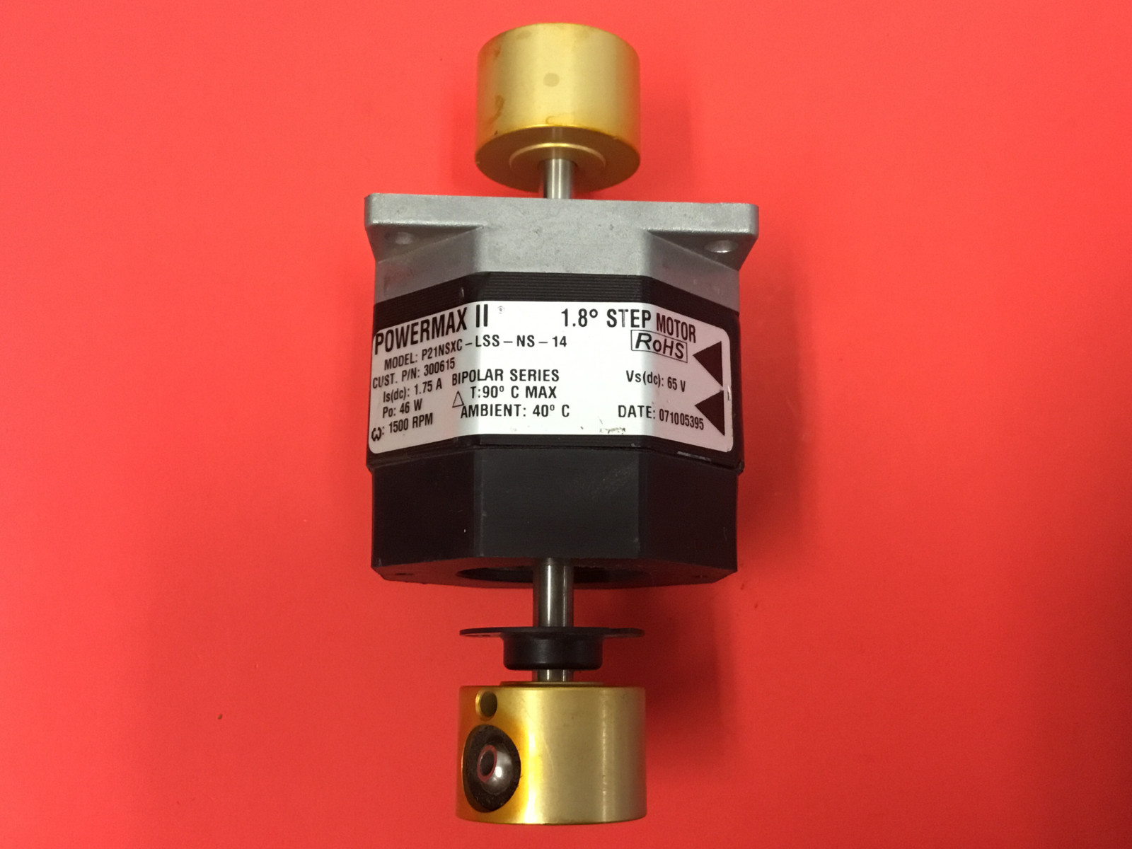 Pacific Scientific - P/N: P21NSXC-LSS-NS-14 - Powermax II Stepper Motor