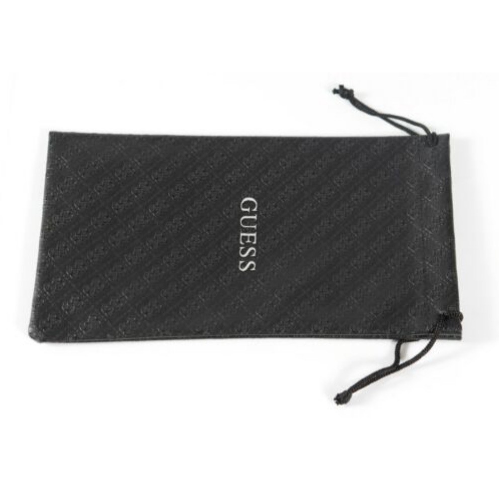 GUESS Original Black Faux Leather Eyewear Eyeglasses Sunglasses Pouch Case New