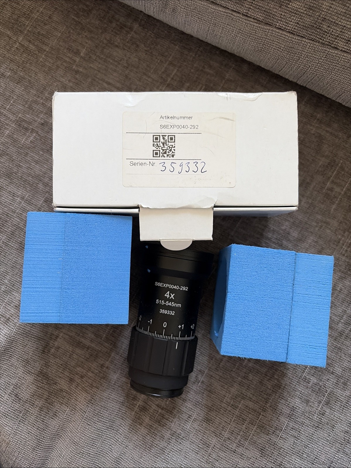 SILL OPTICS BEAM EXpander S6EXP0040-292 magnification 4.0 for 515-545