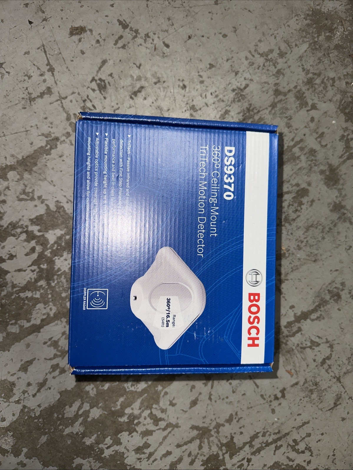 Bosch DS9370 360° Ceiling-Mount TriTech Motion Detector - SEALED