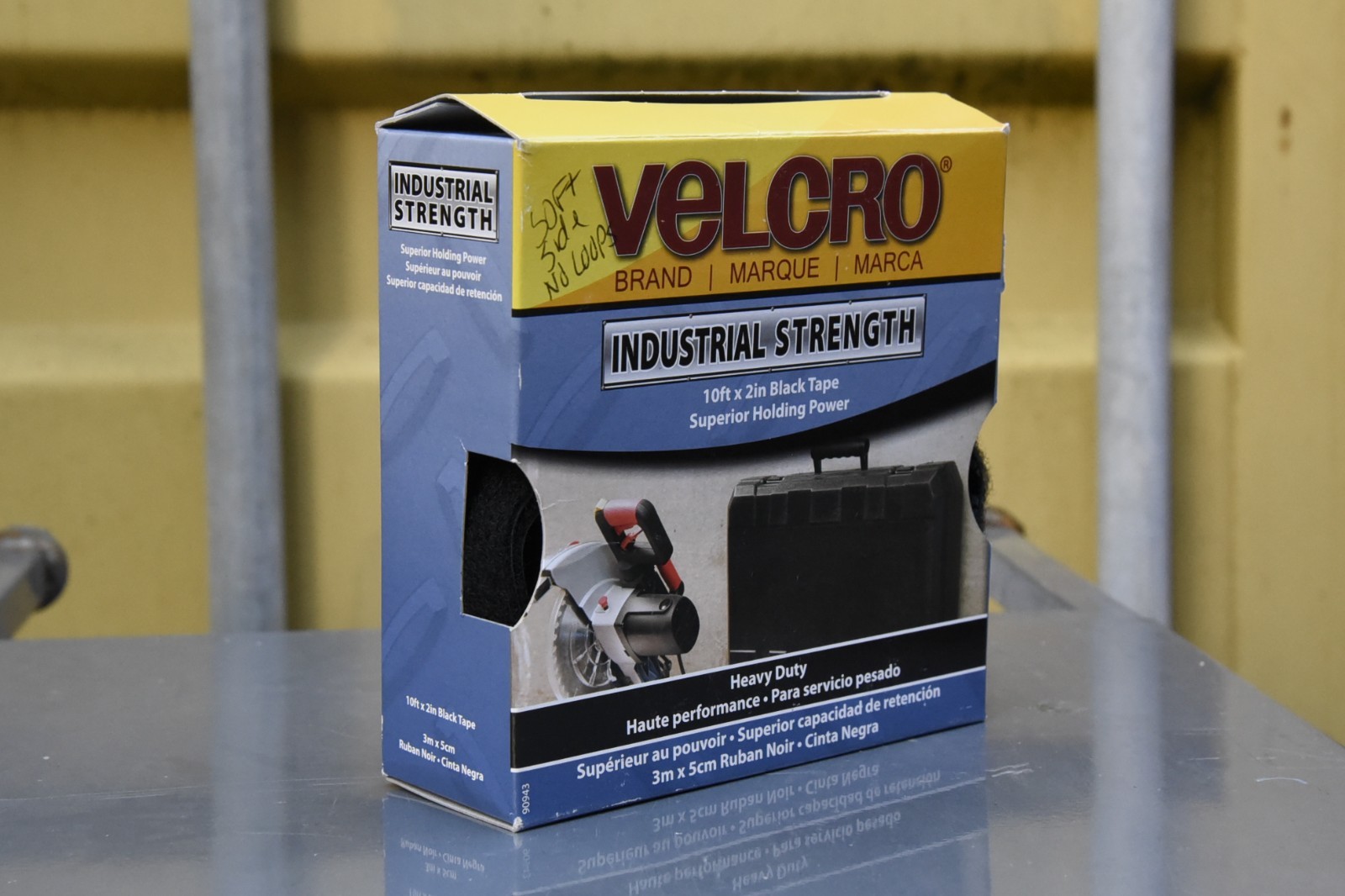 9 boxes Velcro Brand 2" x 10' Self-Adhesive Industrial Strength LOOP-SIDE ONLY