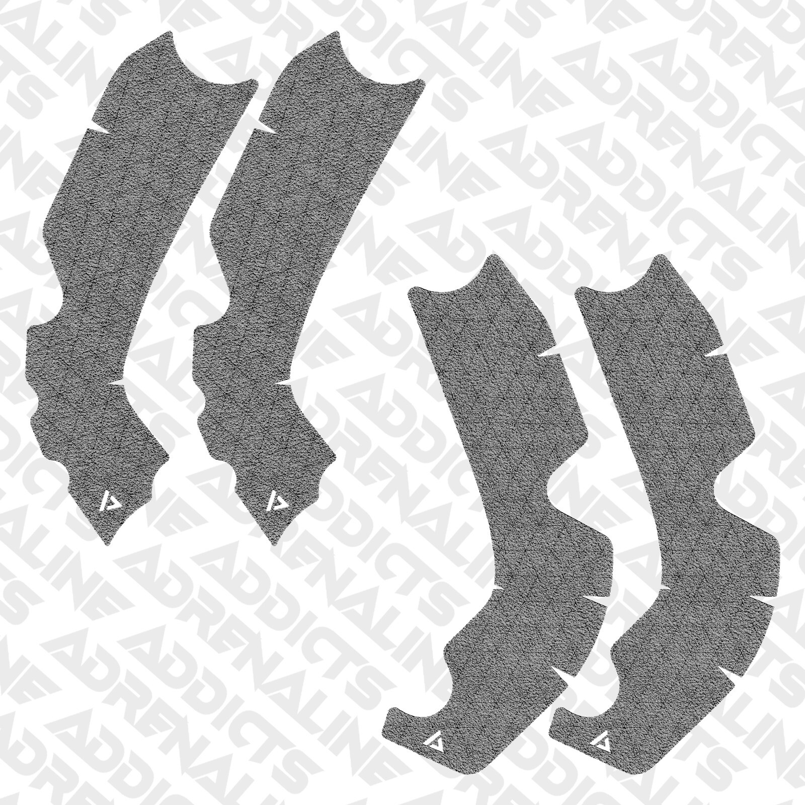 14-16 Honda CRF250R + 13-16 CRF450R Rubberized Grip Tape Frame Guard (2 Pairs)