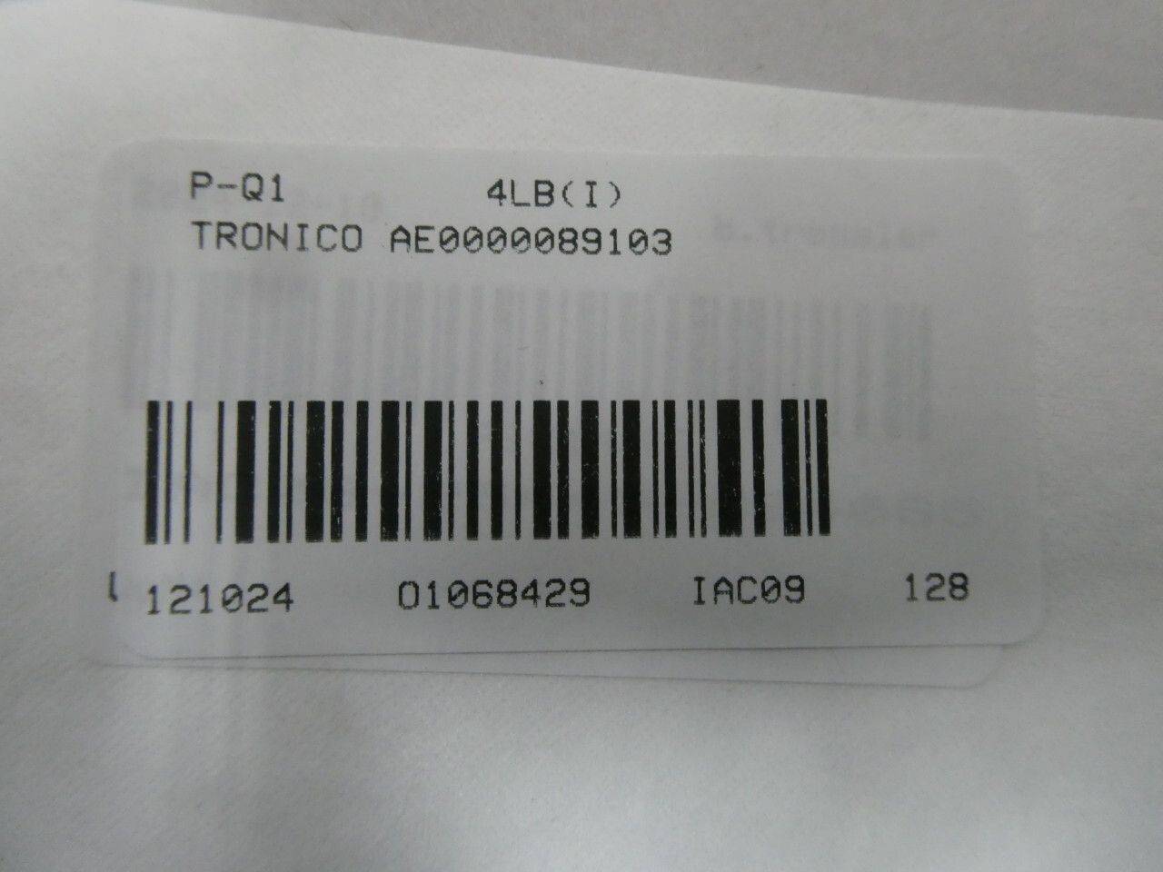 Tronico AE0000089103 Teach Pendant