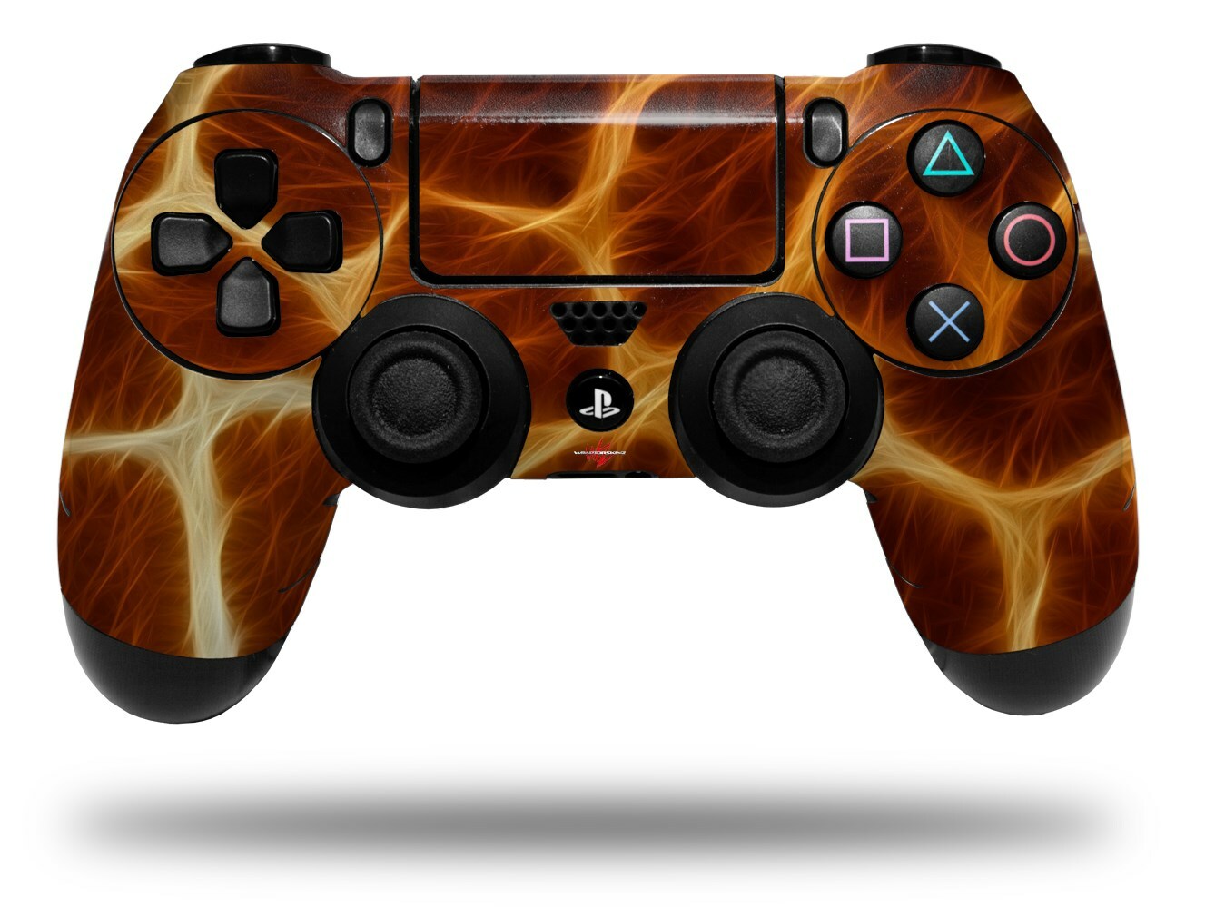 Skin for Playstation 4 Sony PS4 Controller Fractal Fur Giraffe