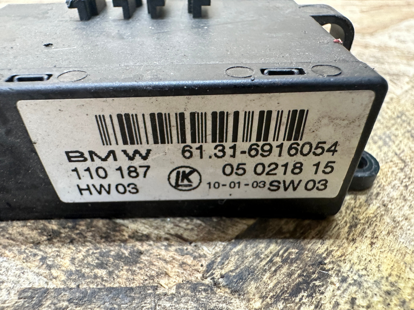 BMW 97-06 E46 3 SERIES POWER MIRROR MEMORY CONTROL MODULE OEM 6916054