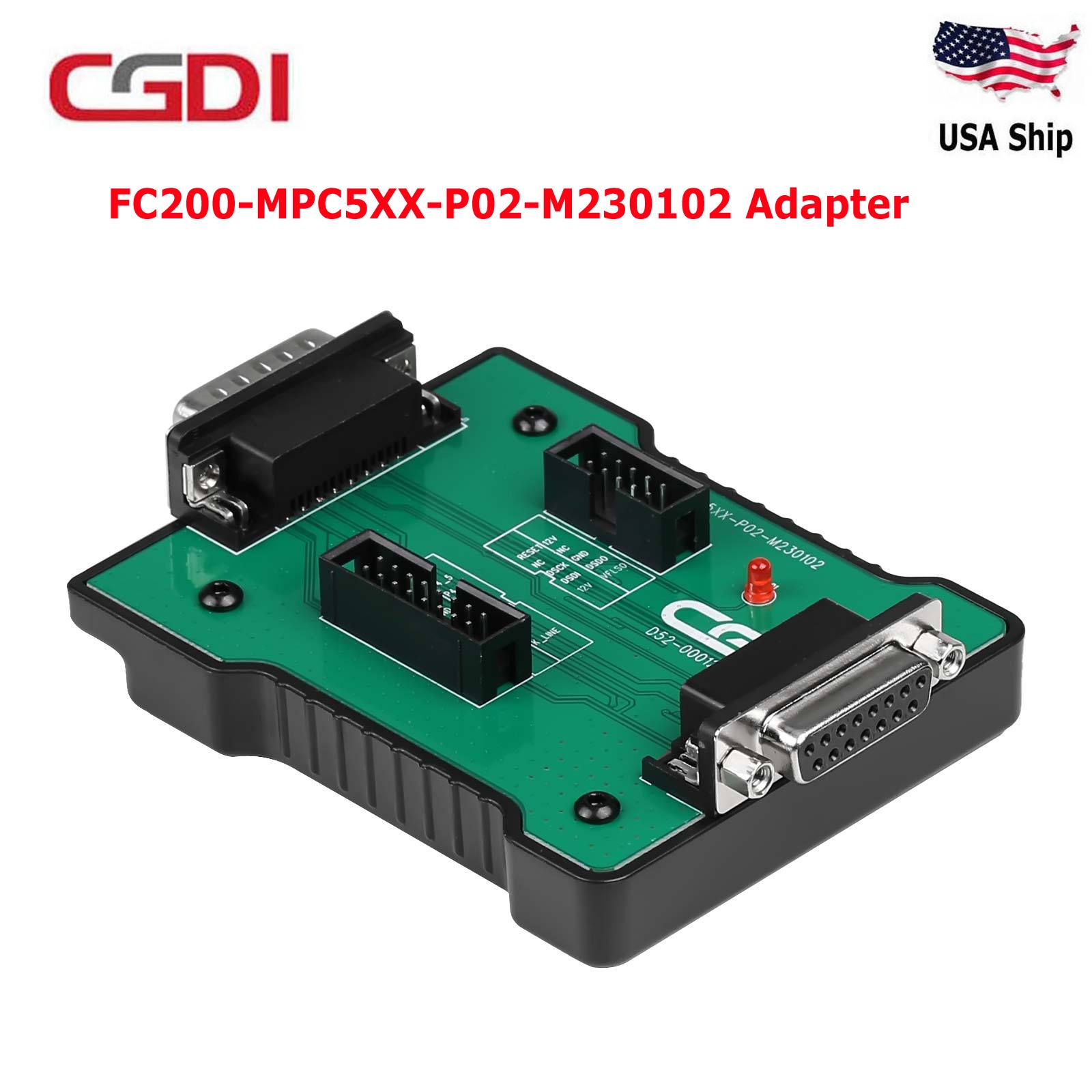 CG FC200 FC200-MPC5XX-P02-M230102 Adapter Support ME9.0/  MED9.5.10/ EDC16C2 U