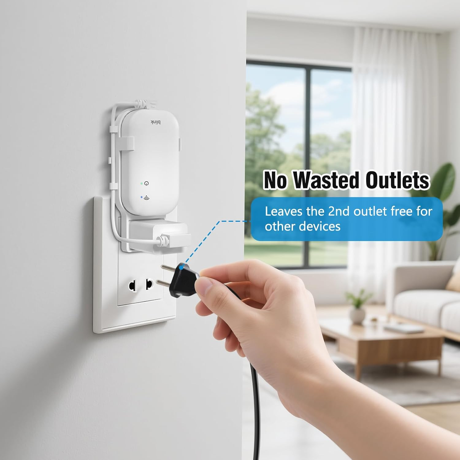 Outlet Wall Mount for Blink Sync Module Core, Module Mount Core Holder for Blink