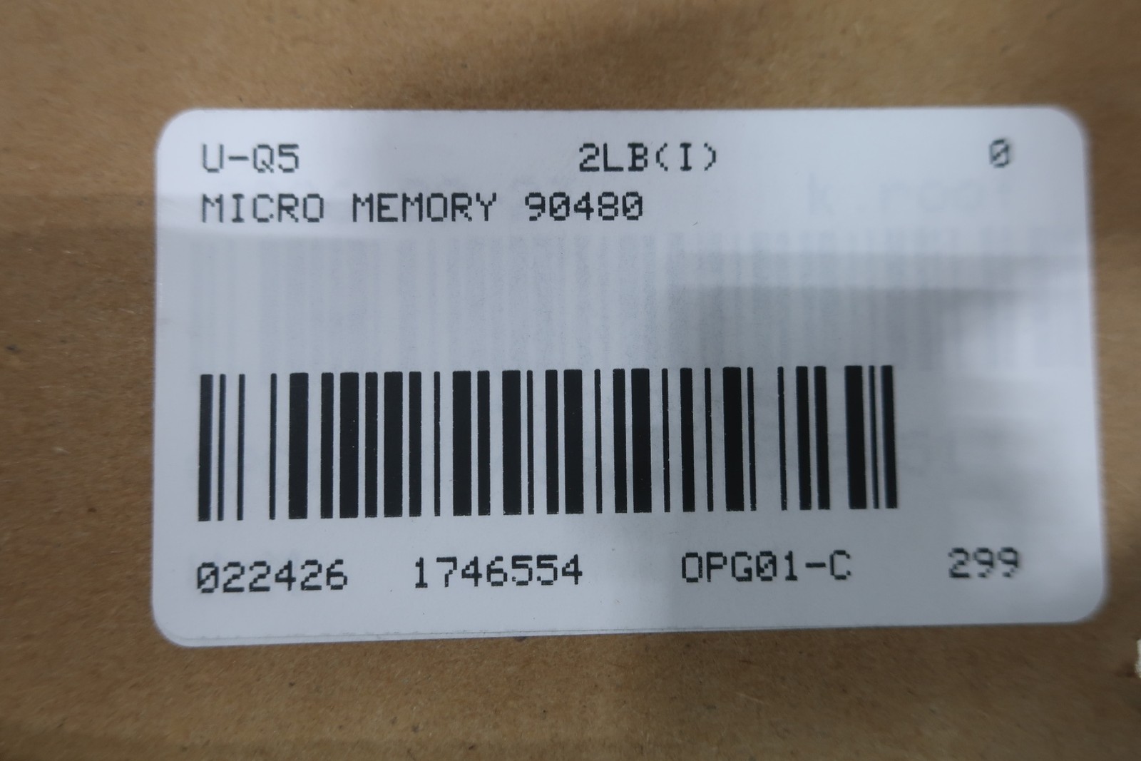 Micro Memory 90480 Memory Module