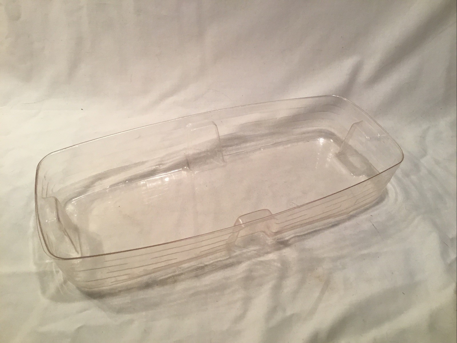 Longaberger Bread Basket 1994 Large Rectangle 14" L w/ Protector
