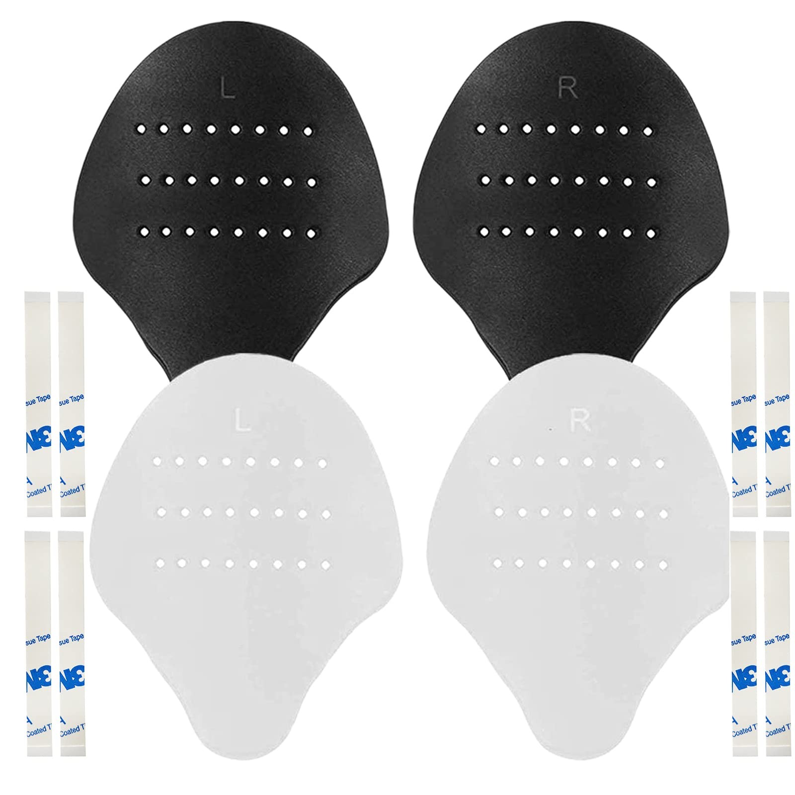 2 Pairs Shoe Creases Protector Toe Box 2.0 Upgraded Anti-Wrinkle Sport Shoe