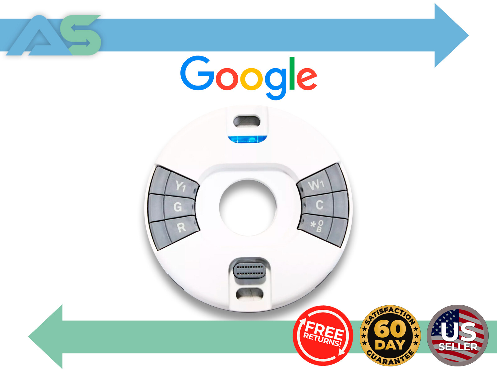 OEM Wiring Plate for Google Nest Thermostat E T4001ES A0063 Back Base Harness