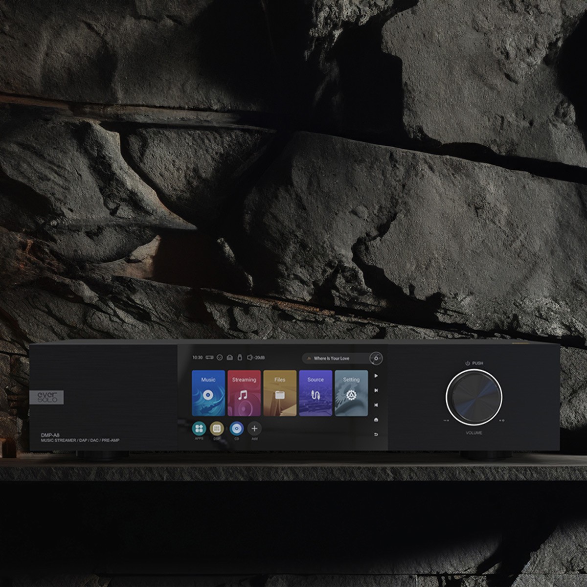 Eversolo DMP-A8 Network Streamer with Built-In DAC