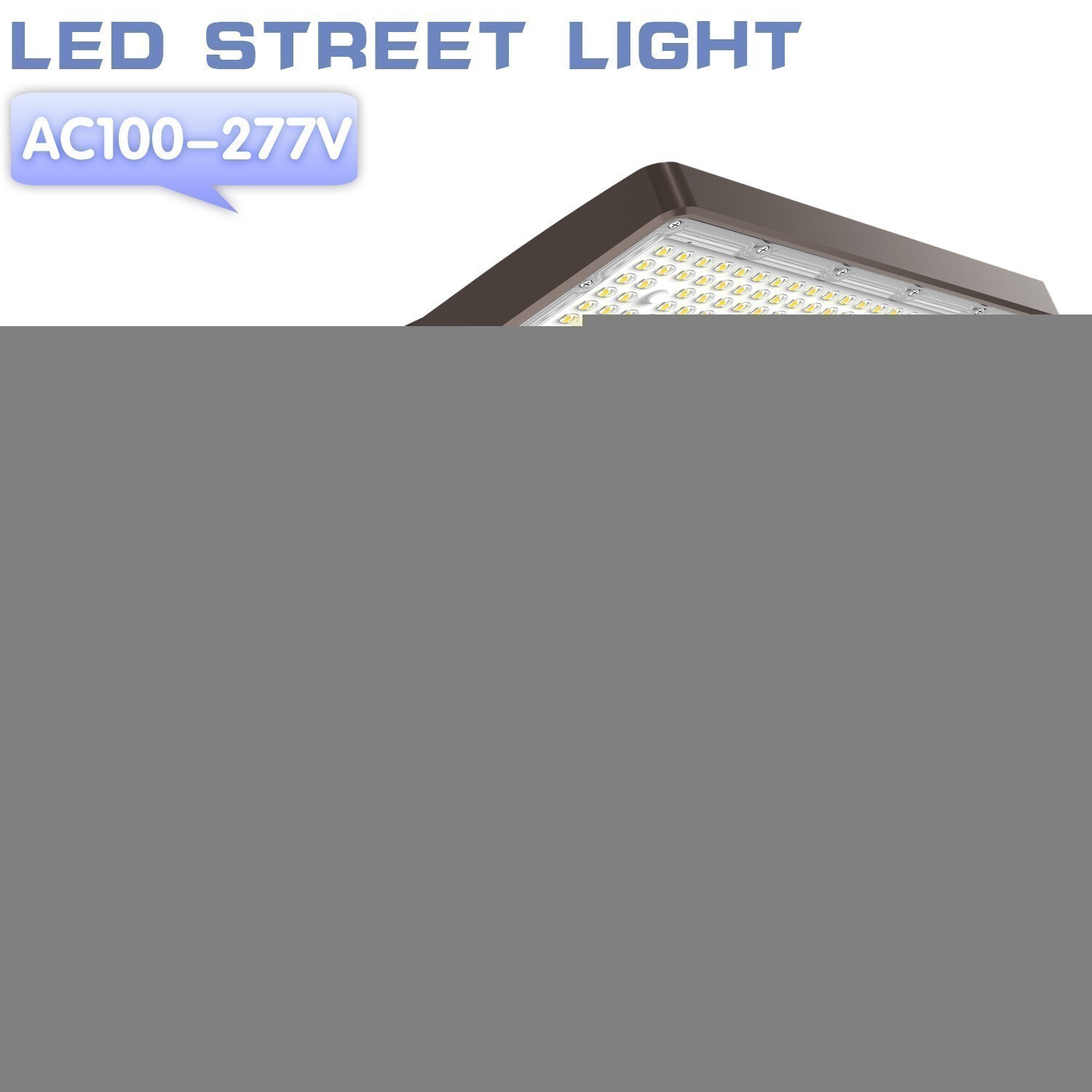 Arm Mount Shoebox LED Parking Lot Light 200W Dusk To Dawn Fixture Outdoor Lights