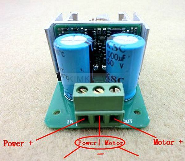 6V-40V 3.3A DC Motor Speed Controller/Regulator/Controller PWM New