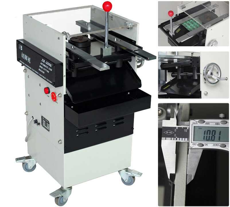 Simi Automatic PCB Lead Wire Cutting Machine Circuit Board PCB Foot Cutter 220V