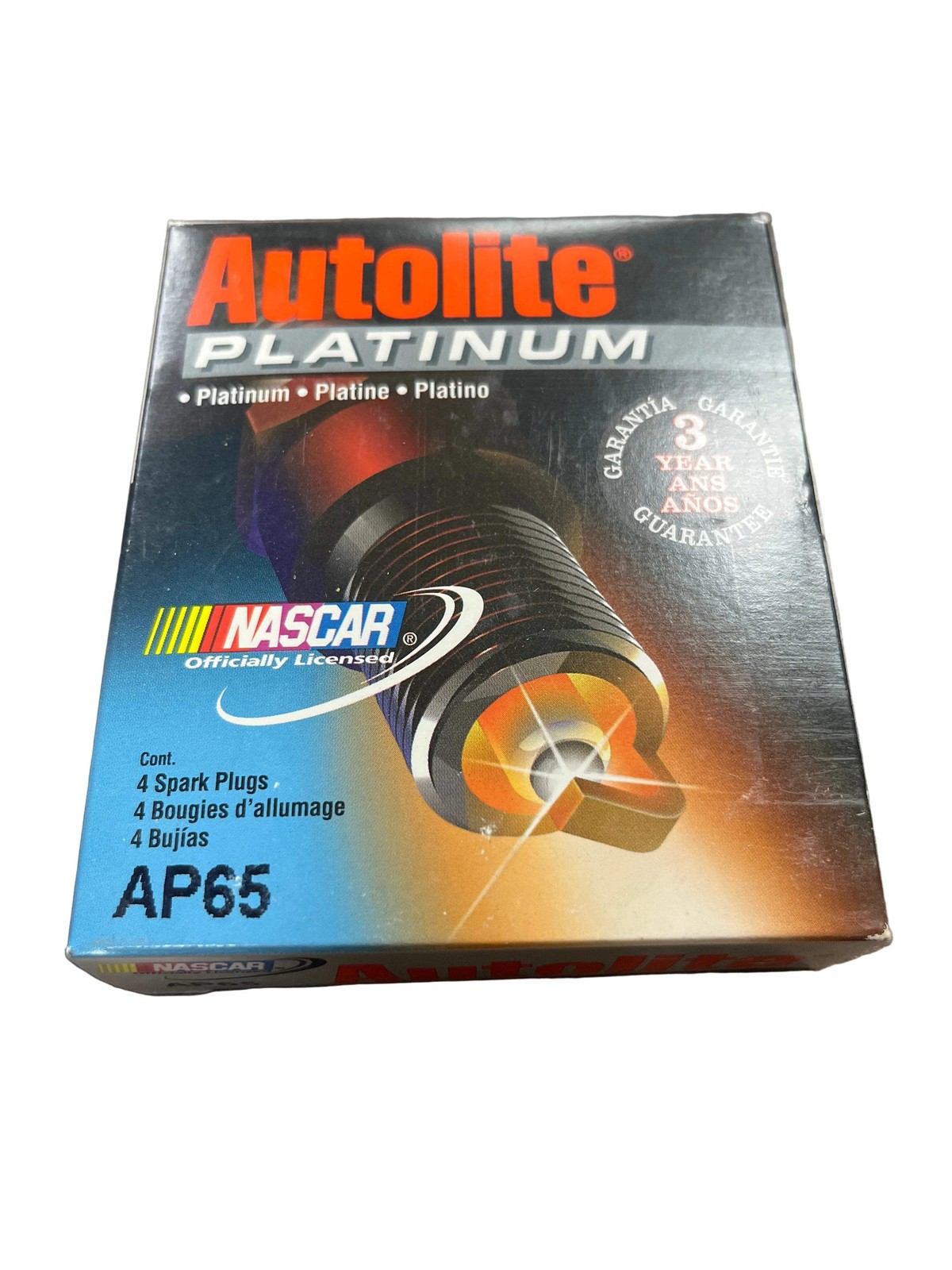 Autolite AP65 Spark Plug, Platinum pack of 4