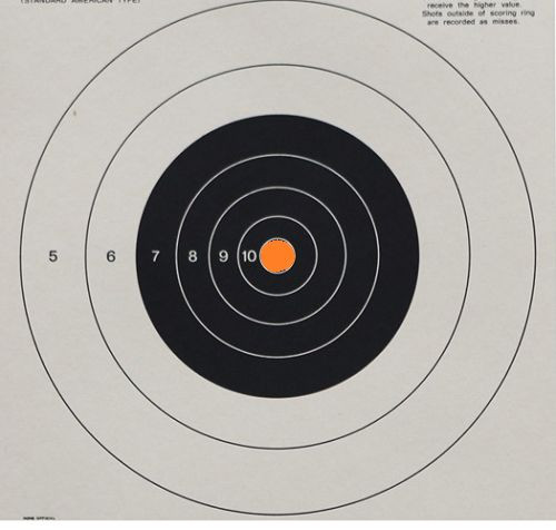 Champion 12" Sight-In Target, 12 per pack 43851