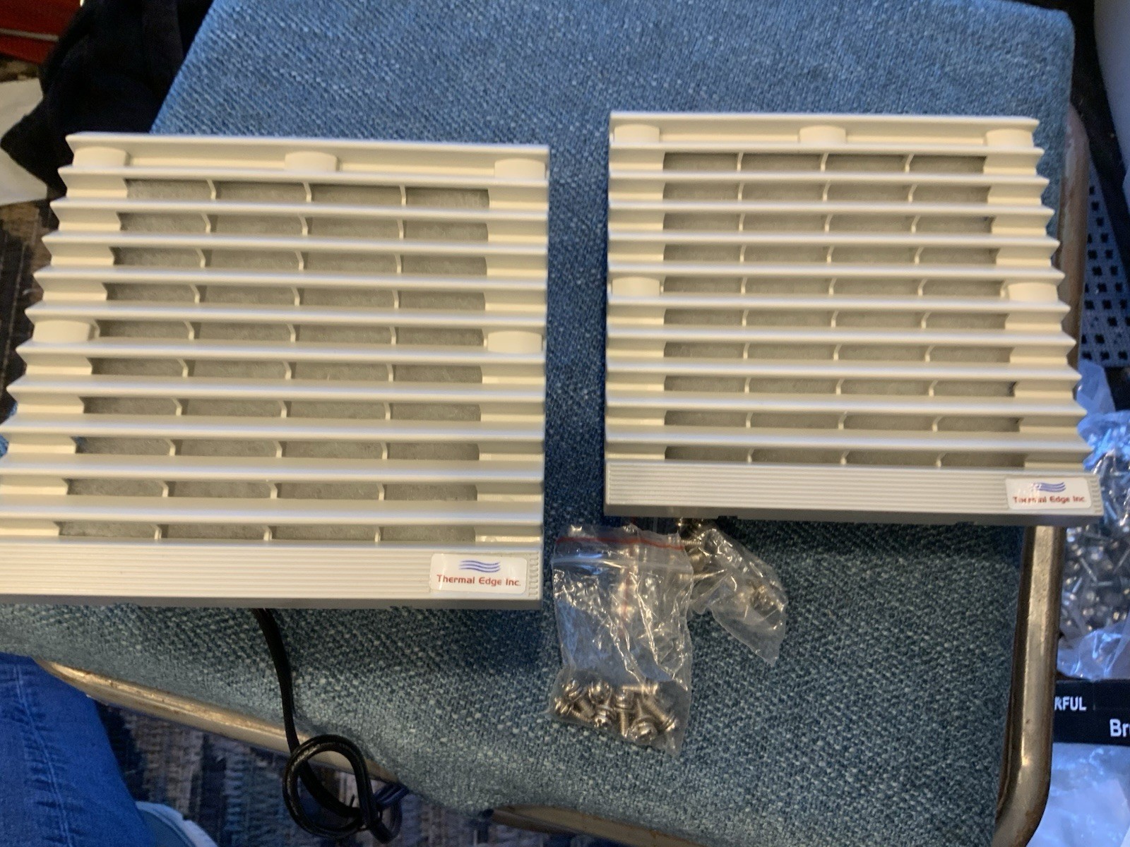 Thermal Edge Filter Fan Model FFP PFFP080-120 120 VOLT