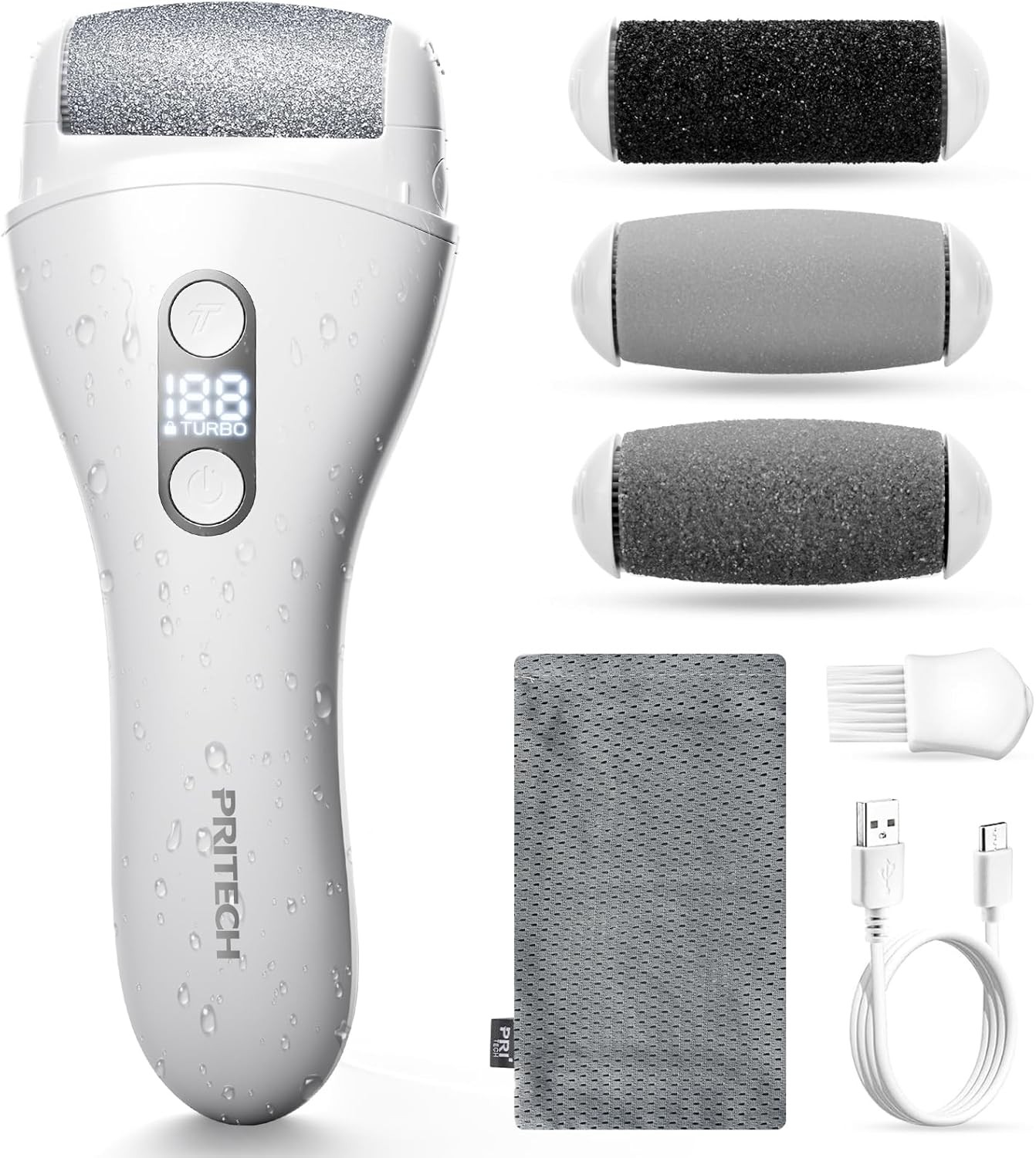 Electric Callus Remover for Feet,Rechargeable Foot File Electronic Pedicure Tool