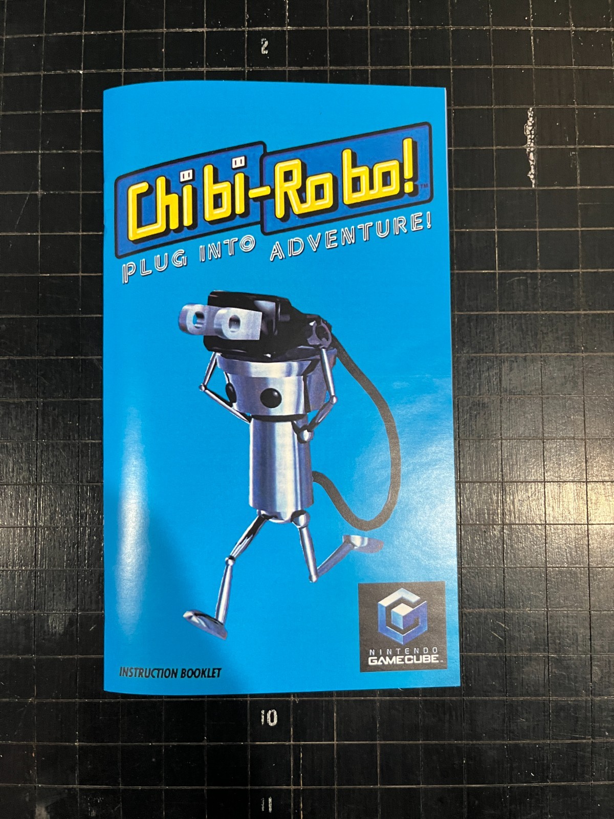 Replacement Manual for - Chibi Robo - GameCube Instruction Booklet