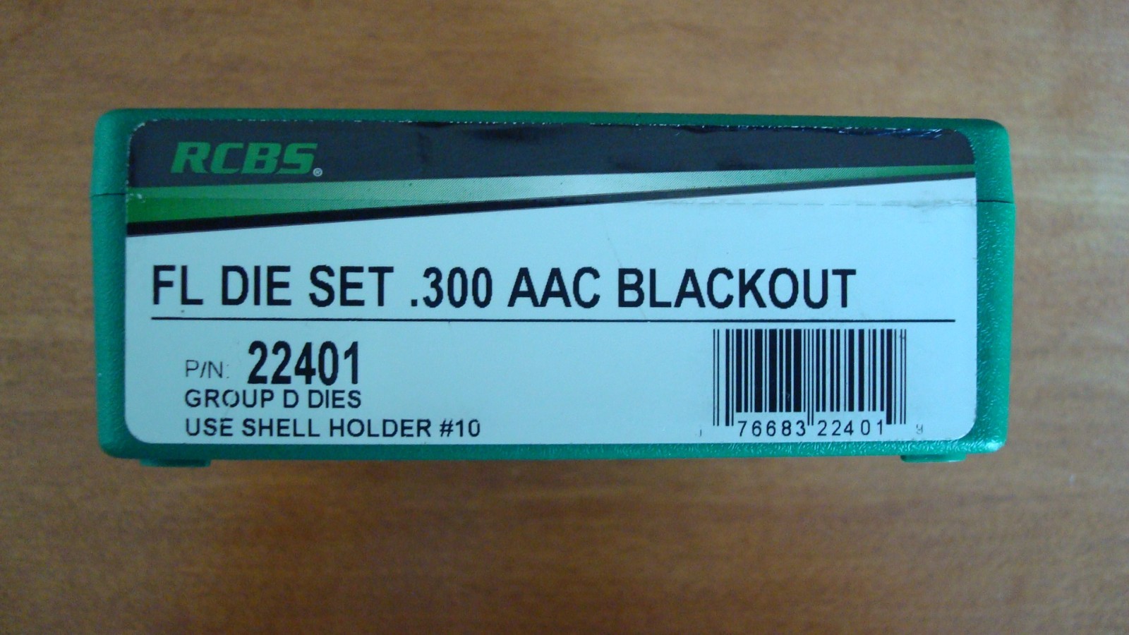 RCBS 300 AAC Blackout Full length 2 die set Group D Factory Sealed 22401 NEW