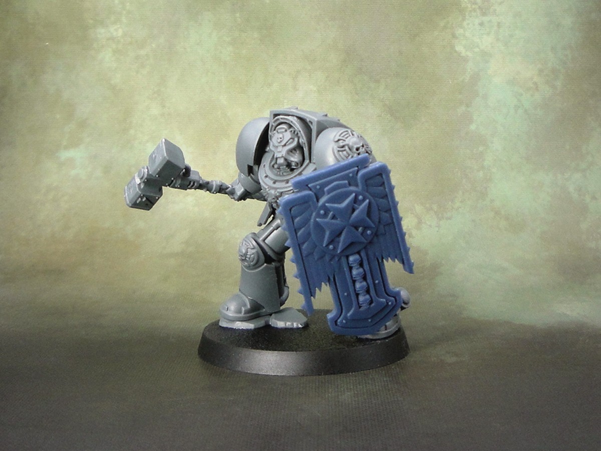 Exterminator Mortis Shield Cross   - compatible with 40k terminator Storm