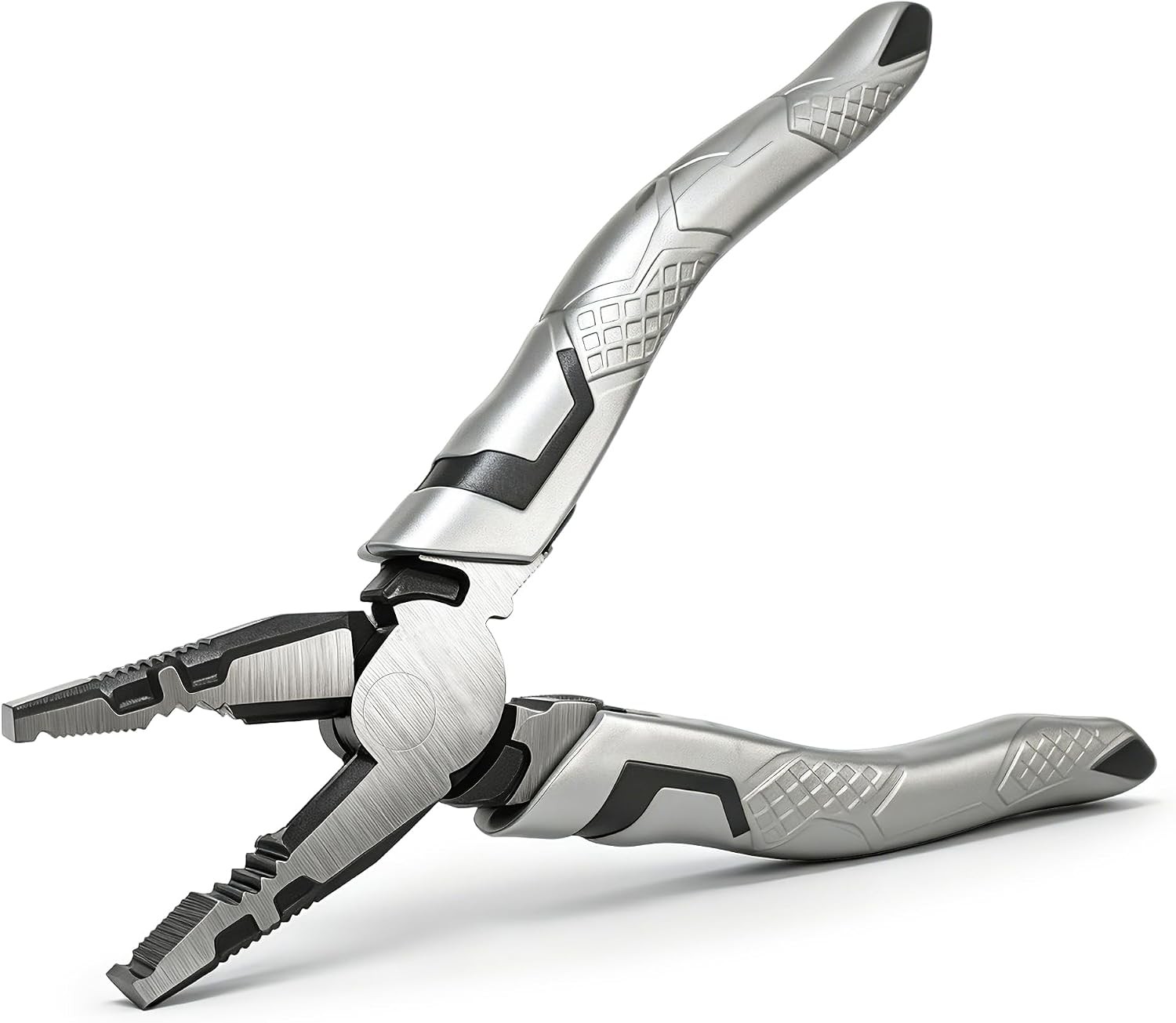8 Inch Linesman Pliers with Wire Cutters | Heavy Duty Linesman Combination Tool