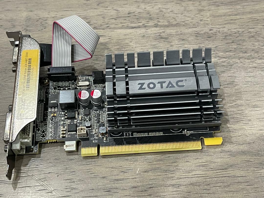 ZOTAC GT 730 Zone Edition 2gb 64bit DDR3 ZT-71113-20L