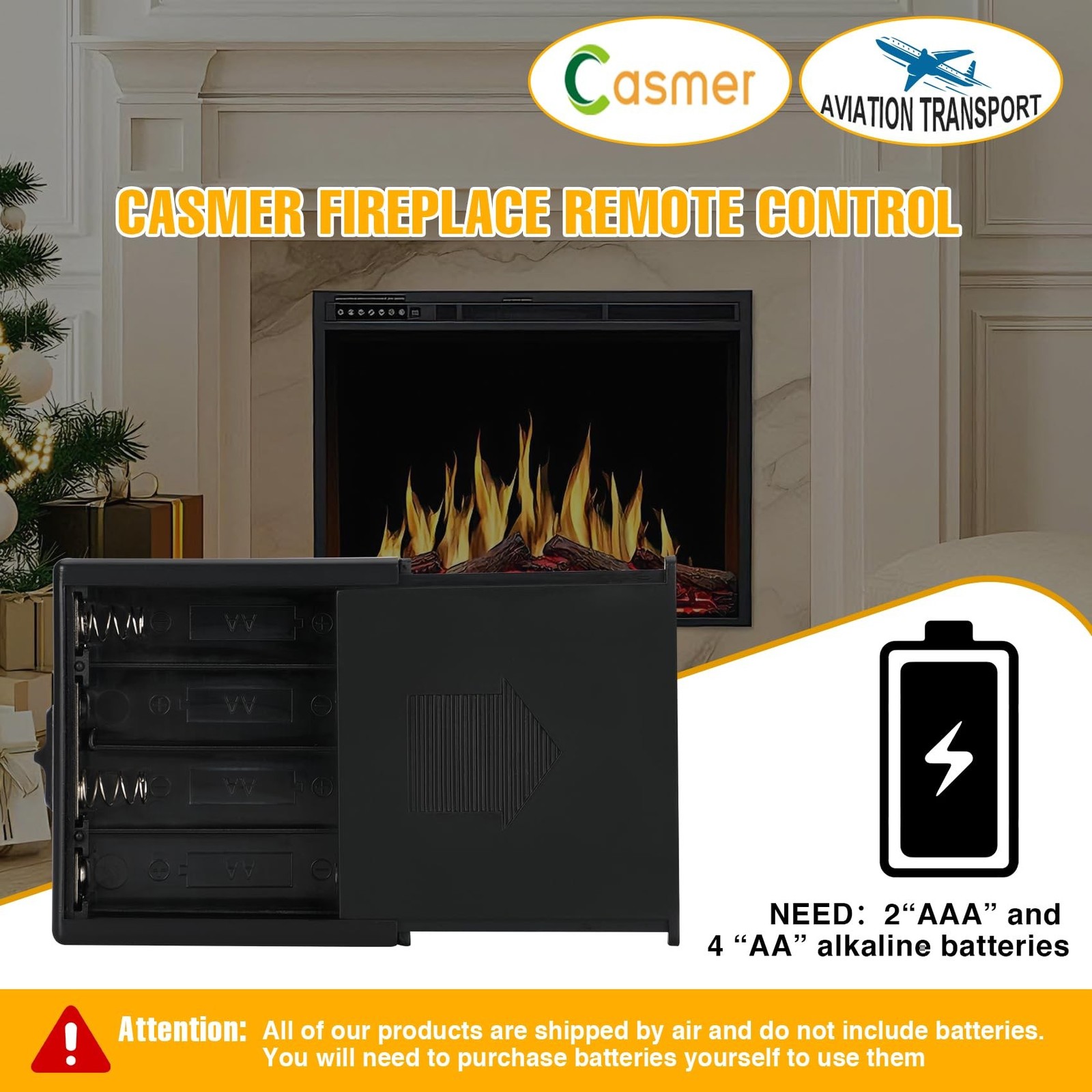 Universal Smart Fireplace Remote Control Kit, Fit skytech 1001-A,1001T/LCD-A,...