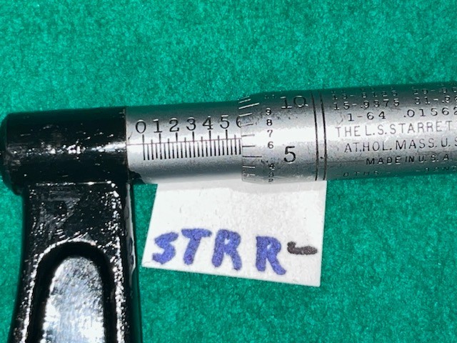starrett 436 micrometer 5 - 6 inch, CHROME