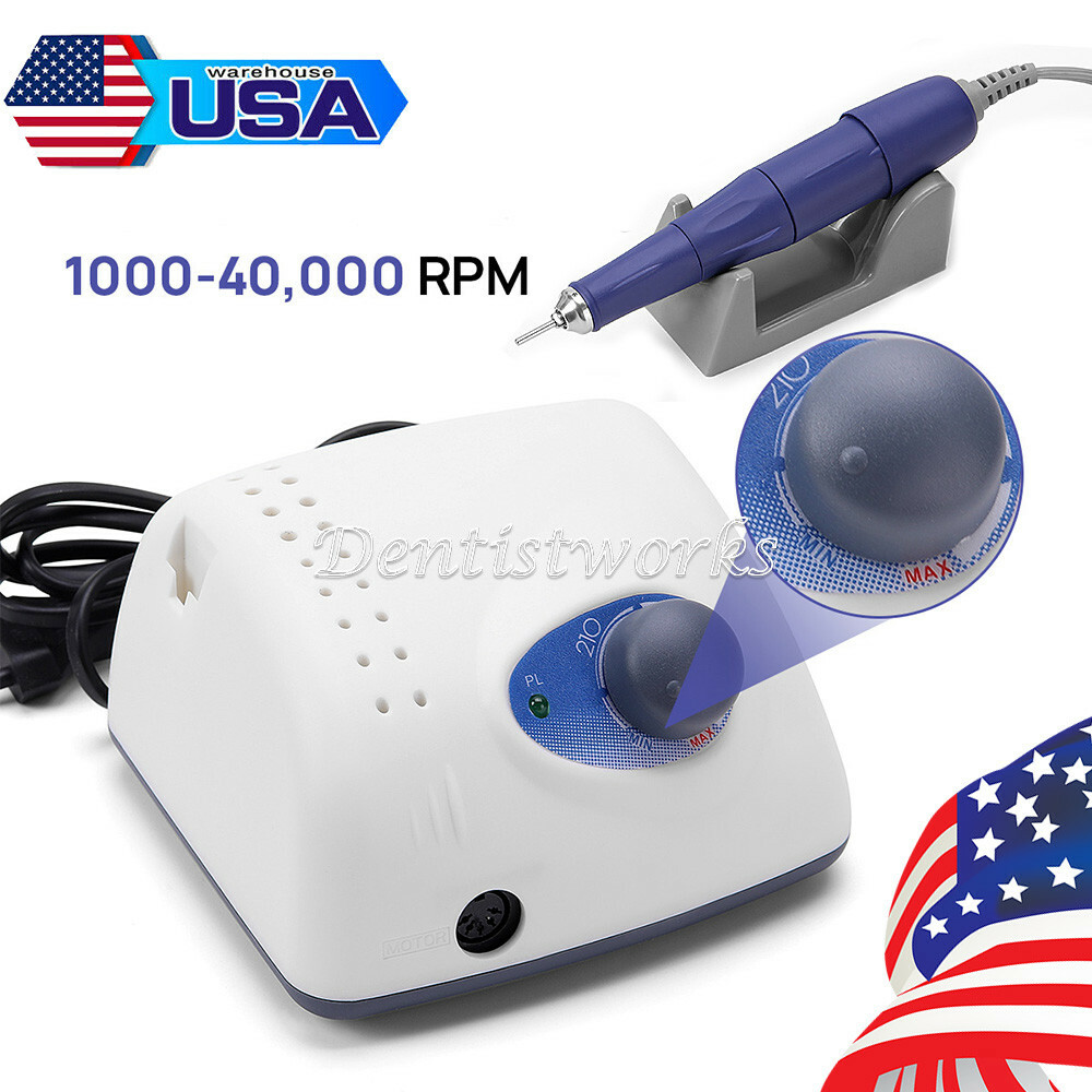Nail Cutter Dental 210/105L Electric Micromotor Polishing Machine 40000RPM
