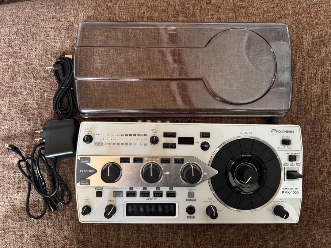 Pioneer RMX-1000 DJ Controller White Decksaver Cover Non-OEM Power Adapter Cable