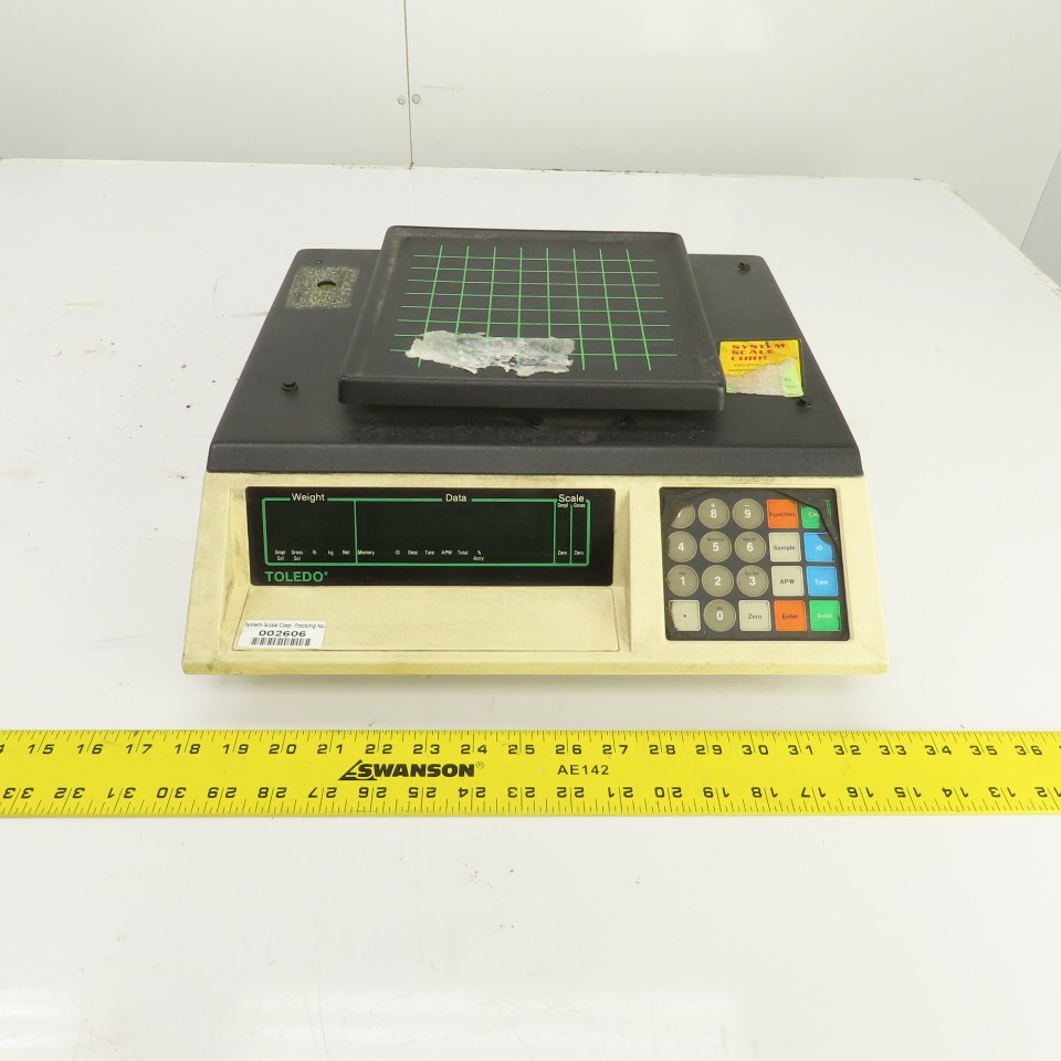 Toledo 8582 8" x 8" 5LB Capacity Counting Scale 120VAC