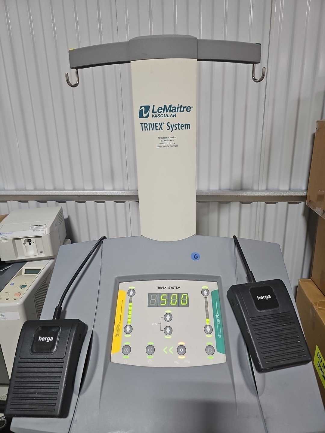 LeMaitre Vascular TRIVEX System Control Unit, a medical device