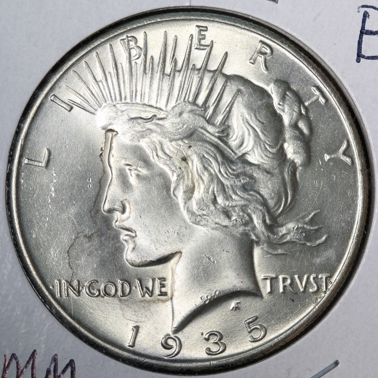 1935 Peace Silver Dollar BU *UNCIRCULATED* MS E391 VGMM