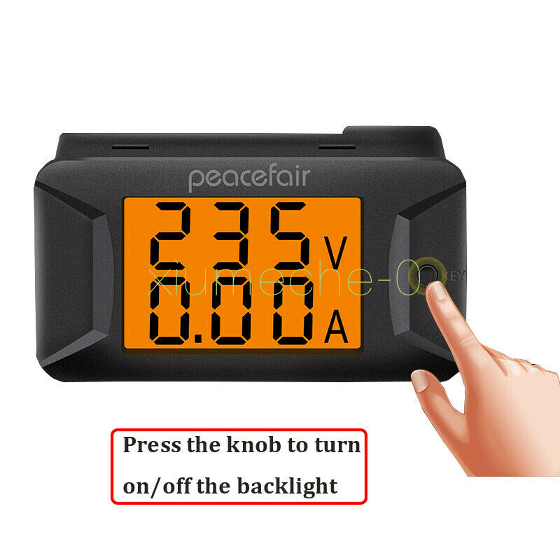AC40-400V 100A Digital Voltage Ampere Panel Meter 110V 220V Ammeter Voltmeter