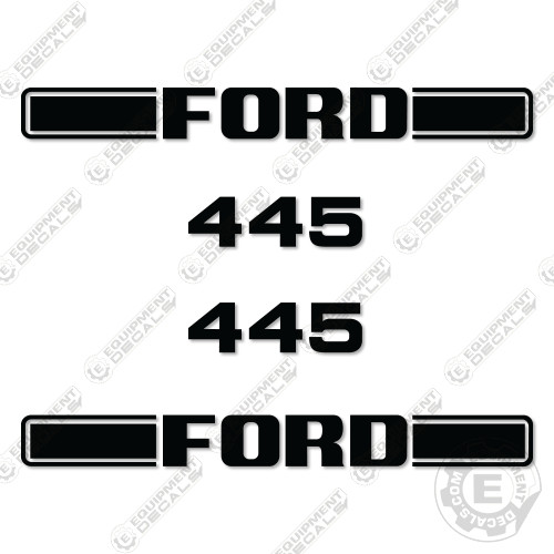 Fits Ford 445 Decal Kit Tractor - 7 YEAR OUTDOOR 3M VINYL!