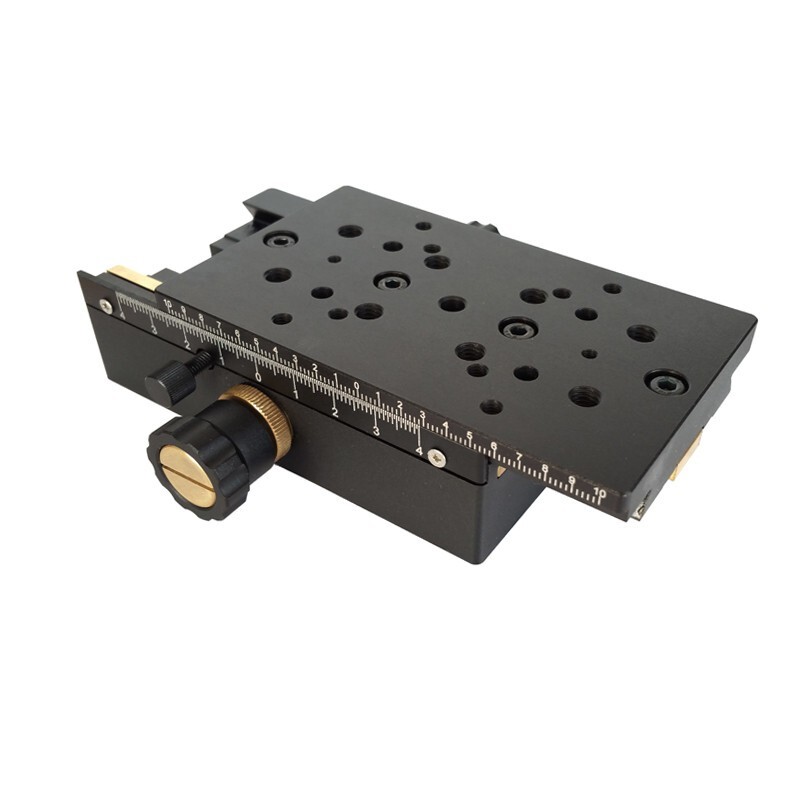 X-Axis Manual Displacement Station Optical Sliding Table Linear Stage Platform