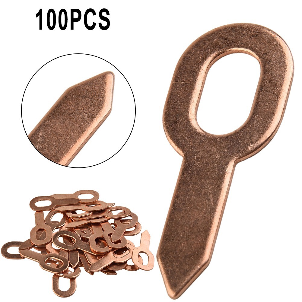 100PCS Dent Puller Rings Spot Welding Welder Car Body Panel Pulling Washer Tool
