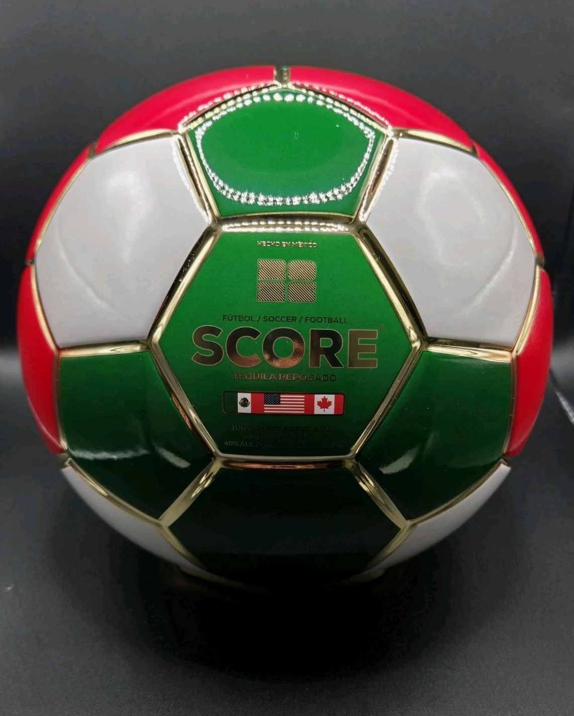 ✨ 2026 FIFA World Cup Soccer Ceramic Score Bottle✨️Team MX, In Collector Case