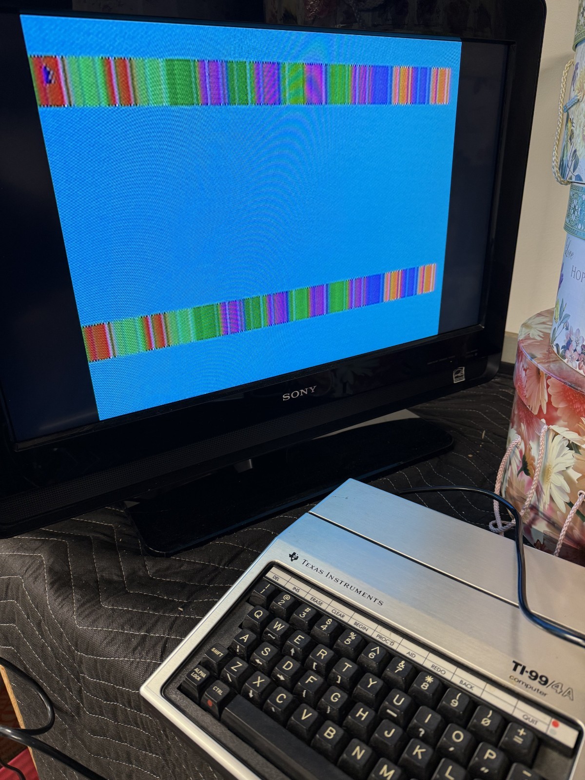 Vintage Texas Instruments TI-99/4A Computer w/ Software and Accessories