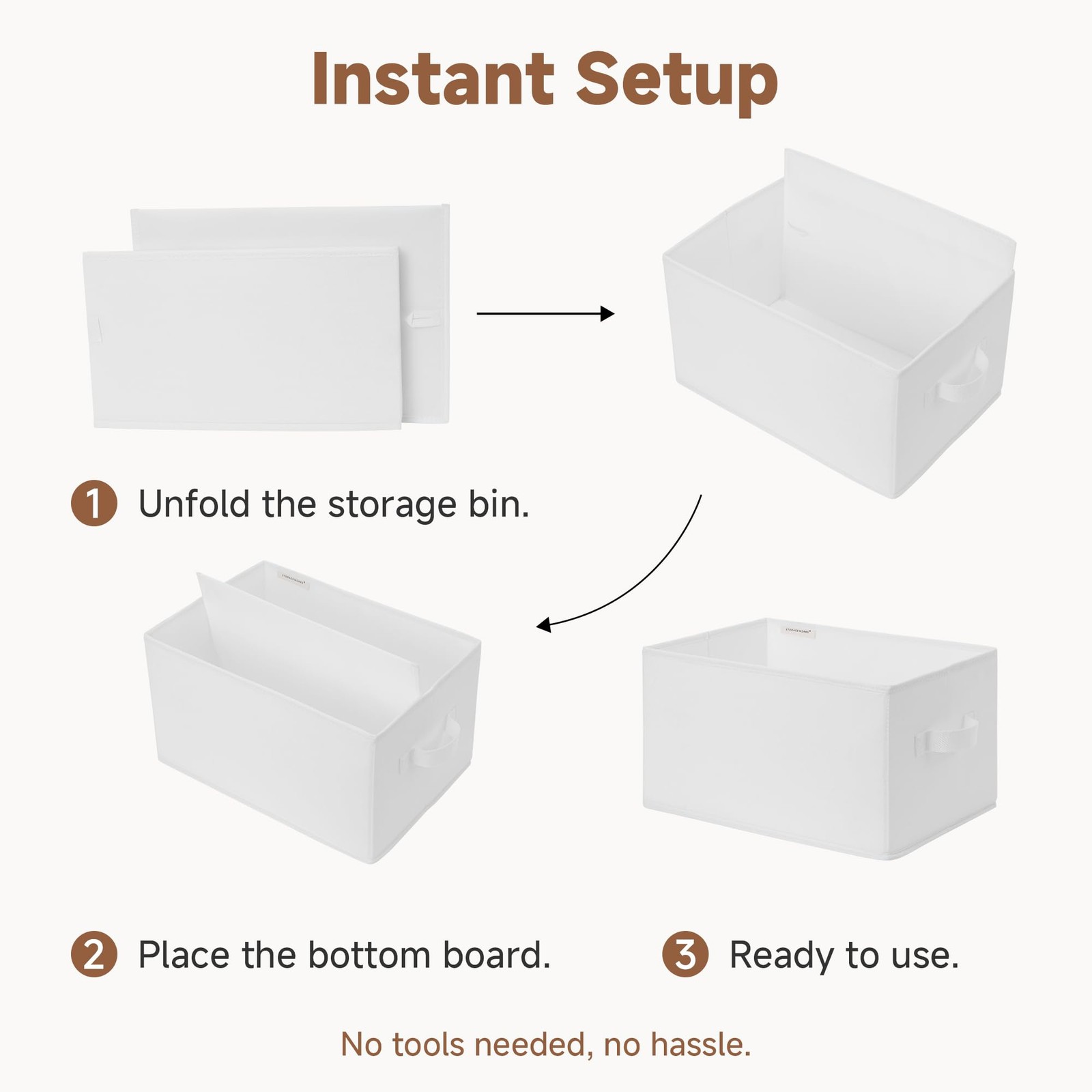Collapsible Shelf Baskets, Storage Bins for Clothes, Closet Organization and ...